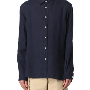 Woolrich Camicia Uomo Cfwosi0113mrut3372 Blu