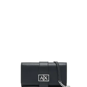 Armani Exchange Portafoglio Donna Xw000358 Af12039 Nero