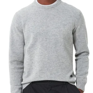 Barbour Pullover Uomo Mkn0584 Grigio chiaro