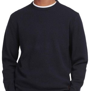 Barbour Pullover Uomo Mkn0584 Blu