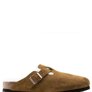 Birkenstock Sabot Unisex Boston Vl Shearling 1001141 Cognac