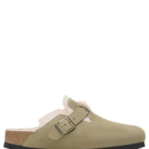 Birkenstock Sabot Unisex Boston Vl Shearling 1028299 Taupe