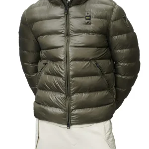 Blauer Giubbino Uomo 25wbluc02079 005958 Verde/beige