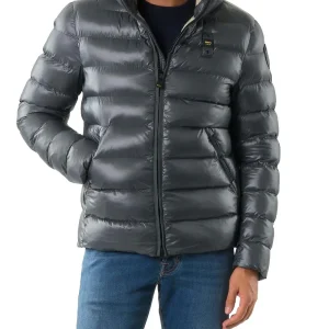 Blauer Giubbino Uomo 25wbluc02079 005958 Grigio/Beige