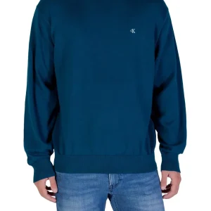 Calvin Klein Maglia Uomo Lv04rc309g Petrolio