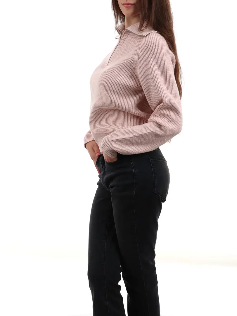 CHORAL Maglia Donna Sli5ml026134d Rosa cipria - immagine 3