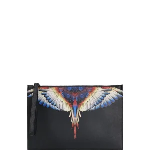 COUNTY OF MILAN Pochette Uomo Comaf250133 Nero giallo