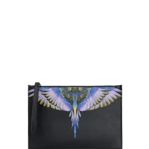 COUNTY OF MILAN Pochette Uomo Comaf250135 Nero blu