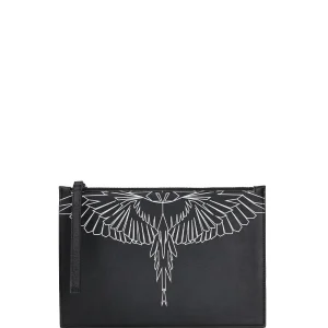 COUNTY OF MILAN Pochette Uomo Comaf250137 Nero bianco