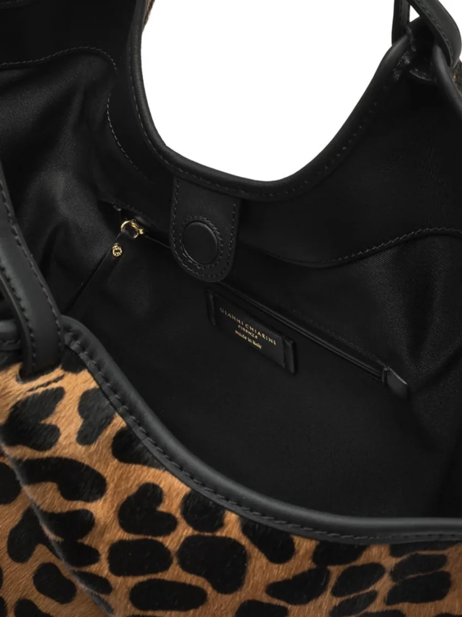 Gianni Chiarini Borsa a Spalla Donna Bs 11112 CaV-pl Nero - immagine 7