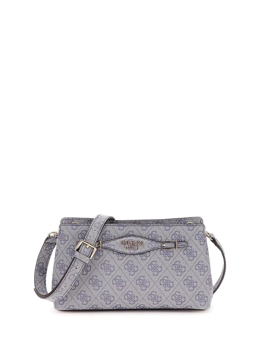Guess Borsa a Spalla Donna Hwsg96 52120 Grigio chiaro - immagine 2