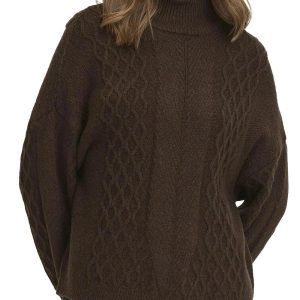 ICHI Maglia Donna 20124555 Marrone