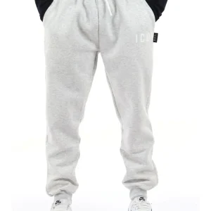 ICON Pantalone Uomo Icuf2w6p003 Grigio melange