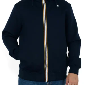 K-Way Felpa Uomo K2141dw Blu