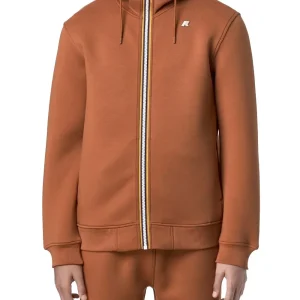 K-Way Felpa Uomo K2141dw Arancione