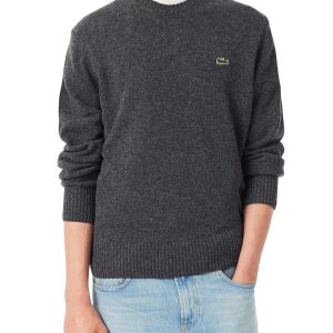 Lacoste Pullover Uomo Ah2916 Grigio scuro
