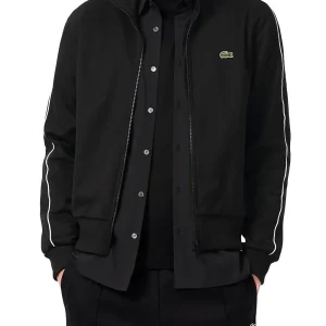 Lacoste Felpa Uomo Sh1457 Nero