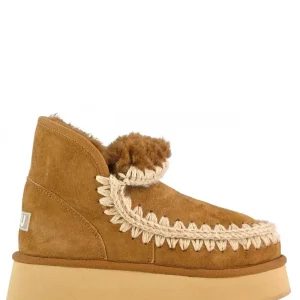 Mini Eskimo Platform Boot Mou Stivaletti Boot Donna Mu.fw681000a Cognac