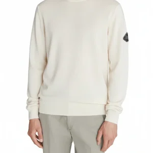 Roy Roger's Maglia Uomo Turtle Neck Man Rru505 Cc53 Panna