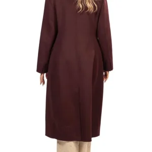 Vicolo Cappotto Donna Tf0059 Bordeaux