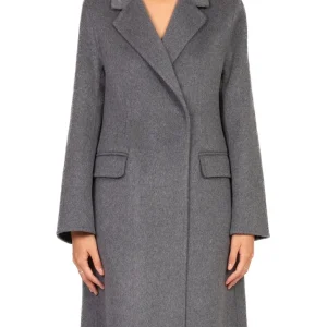 Vicolo Cappotto Donna Tf0073 Grigio medio
