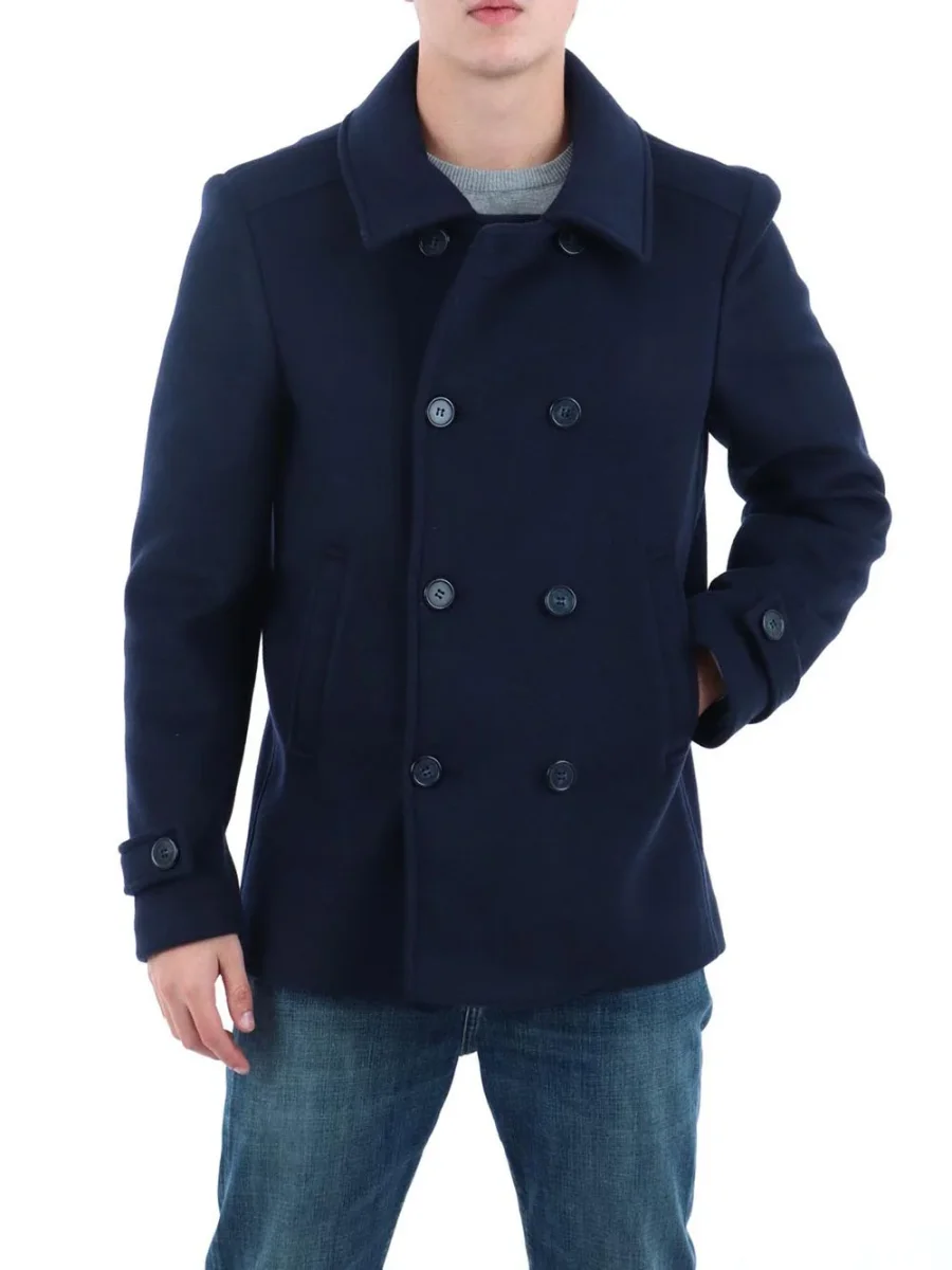 YOS Cappotto Uomo Island Blu