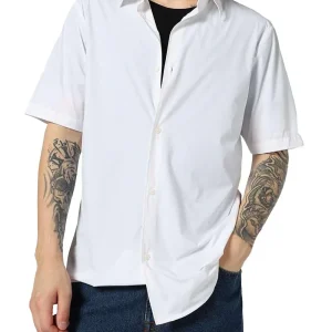 Armani Exchange Camicia Uomo Xm001566 Af19193 Panna