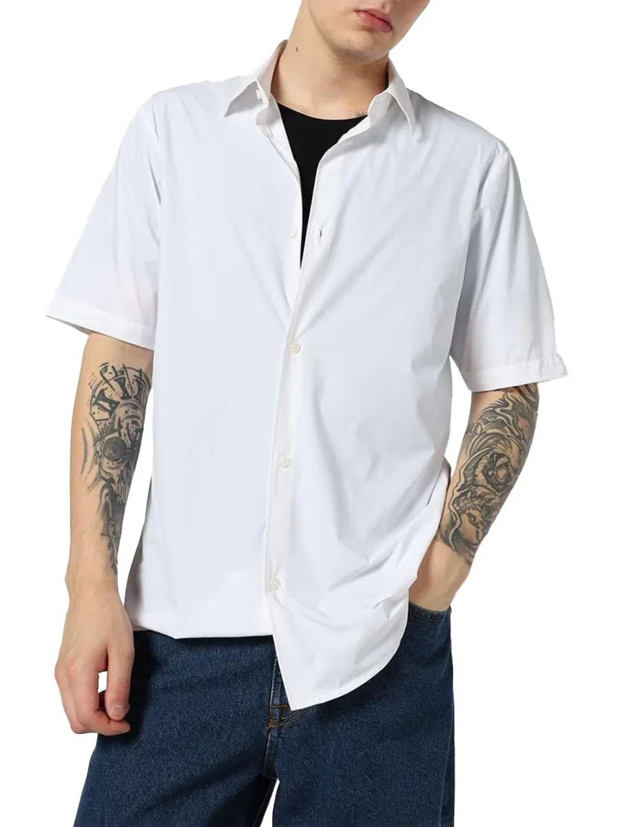 Armani Exchange Camicia Uomo Xm001566 Af19193 Panna - immagine 2
