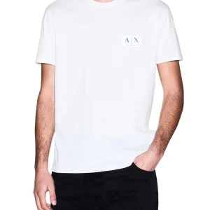 Armani Exchange T-shirt Uomo Xm002178 Af12308 Panna