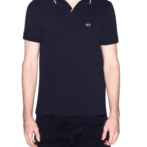 Armani Exchange Polo Uomo Xm002401 Af10366 Blu