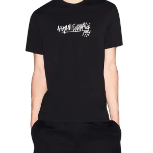 Armani Exchange T-shirt Uomo Xm002789 Af10356 Nero