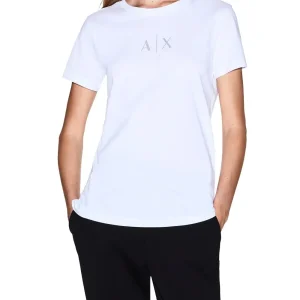 Armani Exchange T-shirt Donna Xw001459 Af10356 Bianco
