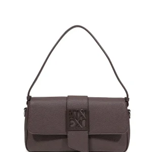 Armani Exchange Borsa a Spalla Donna Xw002592 Af11902 Marrone scuro