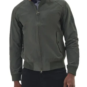 RECTIFIER HARRINGTON CASUAL Barbour International Giubbino Uomo Mca0427 Verde oliva