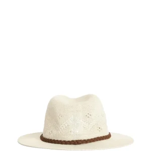 FLOWERDALE TRILBY SUMMER HAT Barbour Cappello Donna Lha0422 Crema