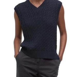 HARTLAND SLEEVELESS Barbour Gilet Donna Lkn1637 Blu