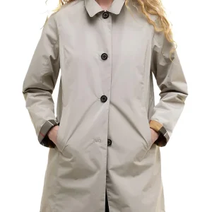 BABBITY SHOWERPROOF Barbour Impermeabile Donna Lsp0233 Beige