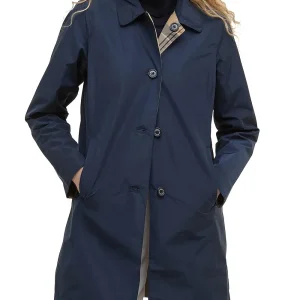 BABBITY SHOWERPROOF Barbour Impermeabile Donna Lsp0233 Blu
