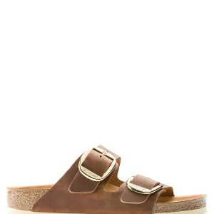 arizona big buckle Birkenstock Ciabatta Donna 1011073 Cognac