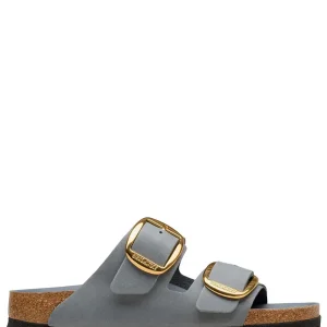 arizona big buckle Birkenstock Ciabatta Donna 1032071 Grigio