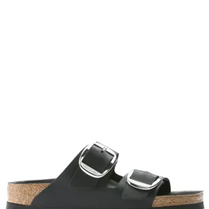 arizona big buckle Birkenstock Ciabatta Donna 1011075 Nero