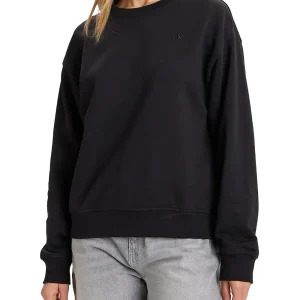 Calvin Klein Jeans Felpa Donna Lv047b236g Nero