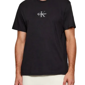 Calvin Klein Jeans T-shirt Uomo Lv04rb866g Nero