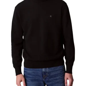 Calvin Klein Jeans Maglia Uomo Lv04rc309g Nero