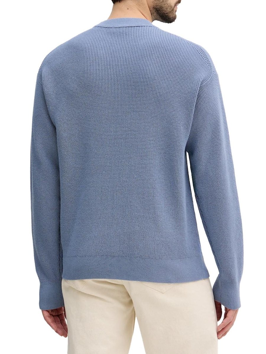 Calvin Klein Jeans Maglia Uomo Lv04rd313g Avion - immagine 3