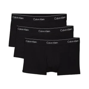 low rise trunk 3pk Calvin Klein Boxer Uomo Lv00nb4389 Nero