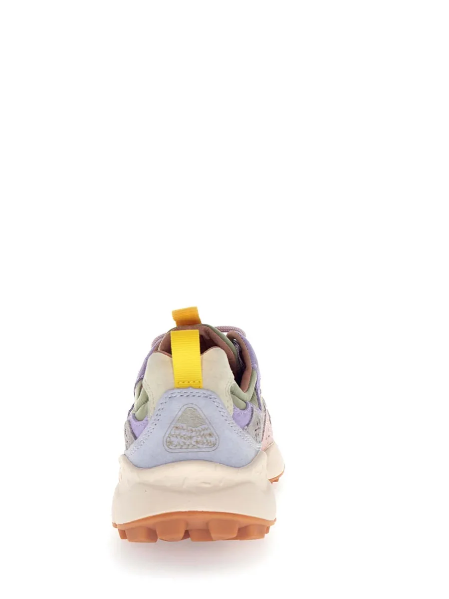 YAMANO 3 WOMAN Flower Mountain Sneaker Donna 2017817.01 Grigio/rosa/verde militare - immagine 6