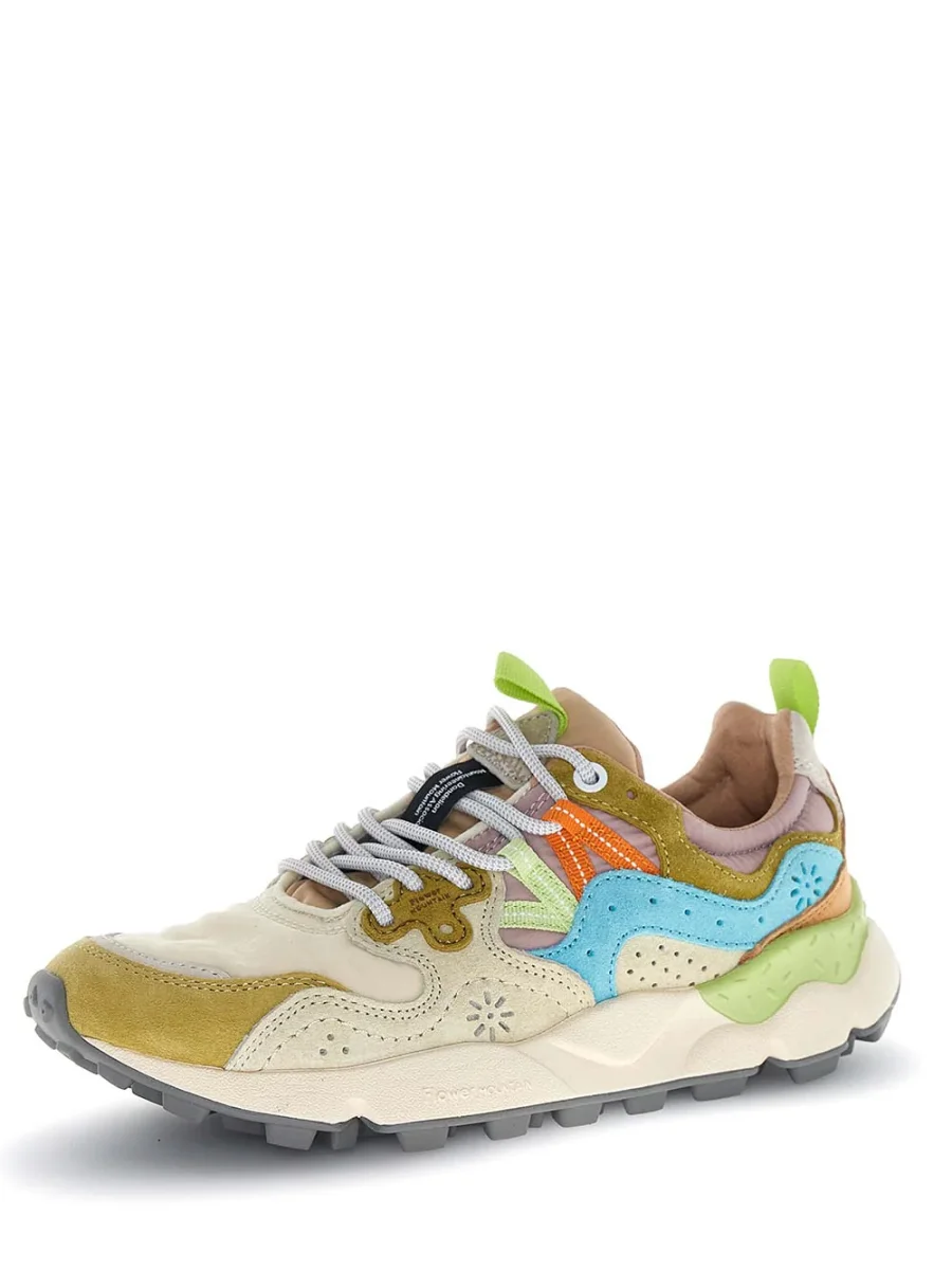 YAMANO 3 WOMAN Flower Mountain Sneaker Donna 2017817.01 Beige - immagine 3