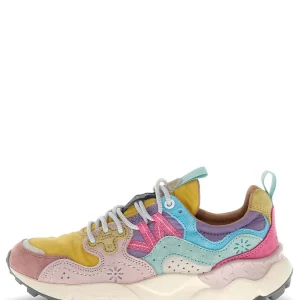 YAMANO 3 WOMAN Flower Mountain Sneaker Donna 2017817.01 Rosa/giallo