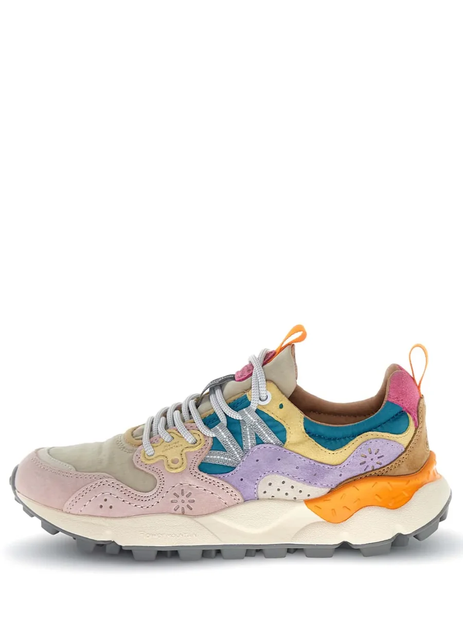 YAMANO 3 WOMAN Flower Mountain Sneaker Donna 2017817.01 Rosa/Tortora - immagine 2
